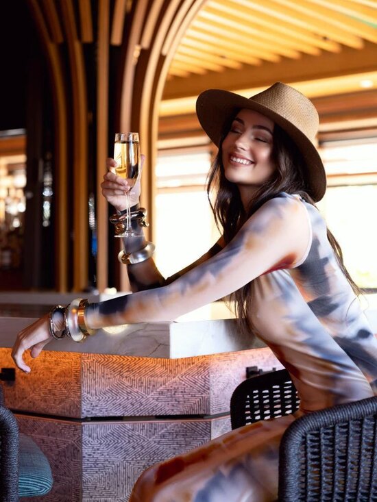 Janessa Leone Sherman Straw Hat main image 5